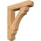 Ekena Millwork Olympic Craftsman Smooth Bracket w/ Offset Brace, Western Red Cedar, 7 1/2"W x 34"D x 40"H BKT0806X34X40OLY04SWR - alternate 1